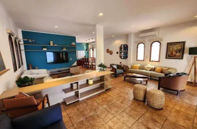 Lindo sobrado com 5 quartos (sendo 4 suites) à venda - praia da enseada - guarujá/sp