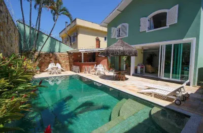 Casa com 5 dormitórios à venda, 237 m² por r$ 1.272.000,00 - enseada - guarujá/sp