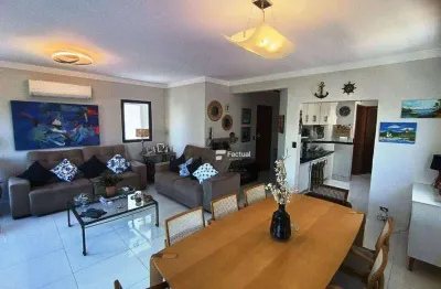 Apartamento com 3 dormitórios à venda, 135 m² por r$ 550.000,00 - enseada - guarujá/sp