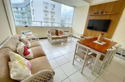 Apartamento com 2 dormitórios à venda, 110 m² por R$ 750.000,00 - Pitangueiras - Guarujá/SP