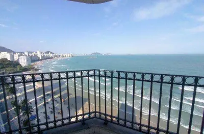 Apartamento com 3 dormitórios, 200 m² - venda por r$ 2.800.000,00 ou aluguel por r$ 13.500,00/mês - astúrias - guarujá/sp