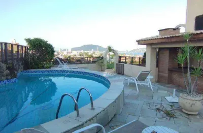 Cobertura com 4 dormitórios, 292 m² - venda por r$ 2.000.000,00 ou aluguel por r$ 11.000,00/mês - enseada - guarujá/sp