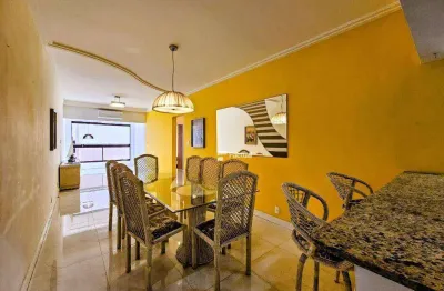Apartamento com 3 Quartos, sendo uma suíte à venda, 120 m² por R$ 630.000 - Tombo - Guarujá/SP