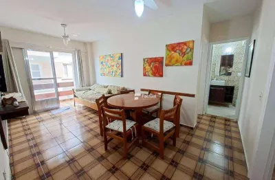 Apartamento com 1 dormitório para alugar, 50 m² por R$ 2.800,00/mês - Enseada - Guarujá/SP