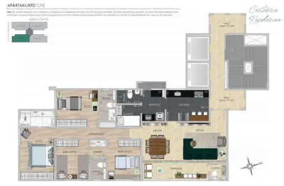 Apartamento para venda em belo horizonte, santa efigênia, 4 dormitórios, 2 suítes, 4 banheiros, 4 vagas