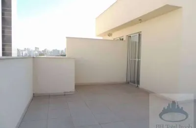 Cobertura para venda em belo horizonte, santa tereza, 3 dormitórios, 1 suíte, 2 banheiros, 2 vagas
