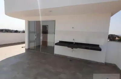 Cobertura para venda em belo horizonte, rio branco, 3 dormitórios, 1 suíte, 3 banheiros, 2 vagas