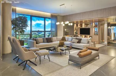 Apartamento para venda em nova lima, vila da serra, 4 dormitórios, 2 suítes, 4 banheiros, 3 vagas