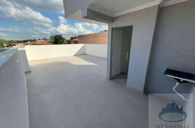 Cobertura para venda em belo horizonte, jaqueline, 3 dormitórios, 1 suíte, 2 banheiros, 2 vagas