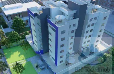 Apartamento com área privativa para venda em belo horizonte, santa branca, 2 dormitórios, 1 suíte, 1 banheiro, 2 vagas