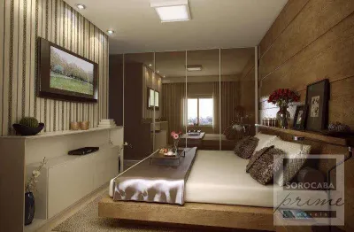 Apartamento com 3 dormitórios à venda, 112 m² por r$ 650.000 - edifício van gogh - parque campolim - sorocaba/sp, próximo ao shopping iguatemi.
