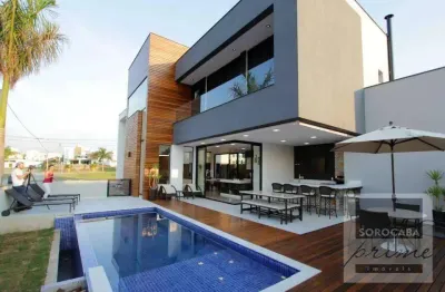 Sobrado à venda, 325 m² por r$ 4.500.000,00 - condomínio ibiti royal park - sorocaba/sp