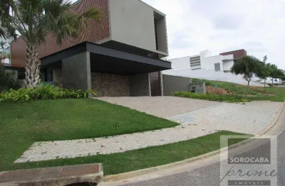 Sobrado com 4 dormitórios à venda, 450 m² por r$ 3.000.000,00 - alphaville nova esplanada i - votorantim/sp