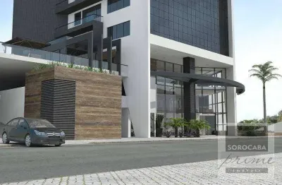 Andar corporativo à venda, 410 m² por r$ 4.100.000,00 - edifício millenia exclusive offices - sorocaba/sp