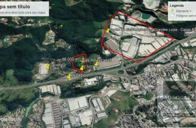 Área à venda, 2500 m² por r$ 2.500.000,00 - ingahi - itapevi/sp