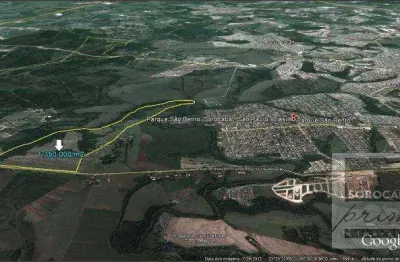 Área à venda, 880211 m² por r$ 79.250.000,00 - parque são bento - sorocaba/sp