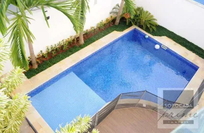 Sobrado com 3 dormitórios à venda, 388 m² por r$ 2.379.000,00 - alphaville nova esplanada i - votorantim/sp
