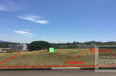 Terreno à venda, 1000 m² por r$ 390.000,00 - condomínio terras de são lucas - sorocaba/sp