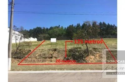 Terreno à venda, 2500 m² por r$ 480.000 - condomínio terras de são lucas - sorocaba/sp, terreno com frente para o lago, excelente localização