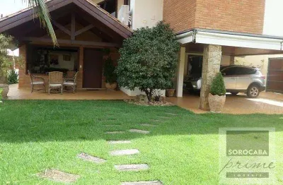 Sobrado com 2 dormitórios, 307 m² - venda por r$ 2.500.000,00 ou aluguel por r$ 8.224,58/mês - jardim portal da colina - sorocaba/sp