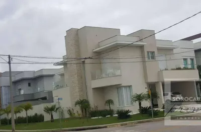Excelente sobrado com 4 dormitórios à venda, 396 m² por r$ 1.850.000 - condomínio ibiti royal park - sorocaba/sp.