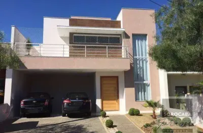 Sobrado com 3 dormitórios à venda, 260 m² por r$ 1.100.000,00 - condomínio ibiti royal park - sorocaba/sp