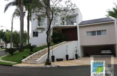 Espetacular sobrado com 4 dormitórios à venda, 500 m² por r$ 2.800.000 - condomínio lago da boa vista - sorocaba/sp, próximo á padaria real.