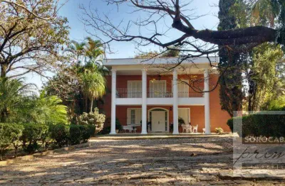 Sobrado com 4 dormitórios à venda, 1000 m² por r$ 6.000.000,00 - chácaras residenciais santa maria - votorantim/sp