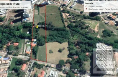 Área à venda, 19000 m² por r$ 28.500.000,00 - parque campolim - sorocaba/sp