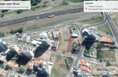 Área à venda, 2336 m² por r$ 10.512.000,00 - parque campolim - sorocaba/sp