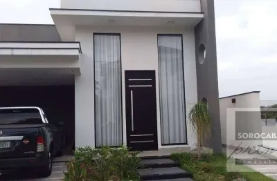 Sobrado com 4 dormitórios à venda, 360 m² por r$ 1.950.000,00 - condomínio colinas do sol - sorocaba/sp