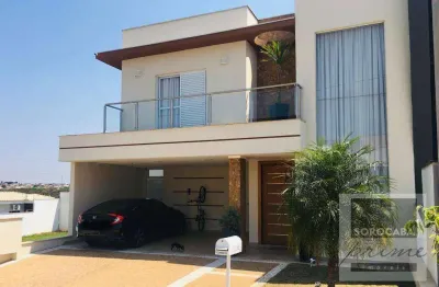 Sobrado à venda, 248 m² por r$ 1.390.000,00 - condomínio ibiti reserva - sorocaba/sp