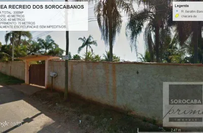 Área à venda, 3000 m² por r$ 1.500.000,00 - caguaçu - sorocaba/sp