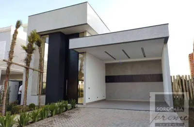 Casa com 3 dormitórios à venda, 212 m² por r$ 1.690.000,00 - alphaville nova esplanada i - votorantim/sp