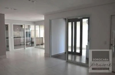 Apartamento com 4 dormitórios, 220 m² - venda por r$ 2.500.000,00 ou aluguel por r$ 12.780,00/mês - edifício absoluto - sorocaba/sp