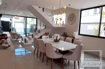 Sobrado com 4 dormitórios à venda, 375 m² por r$ 3.000.000,00 - vossoroca - votorantim/sp