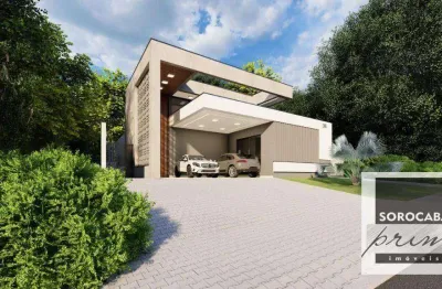 Casa com 3 dormitórios à venda, 266 m² por r$ 1.600.000,00 - alphaville nova esplanada iv - votorantim/sp