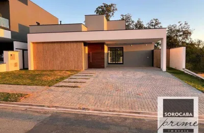 Casa com 3 dormitórios à venda, 230 m² por r$ 1.890.000,00 - alphaville nova esplanada iii - votorantim/sp