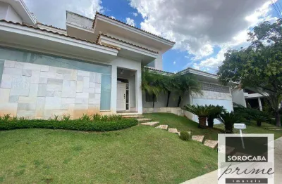 Sobrado com 3 dormitórios à venda, 490 m² por r$ 3.490.000,00 - tivoli park - sorocaba/sp
