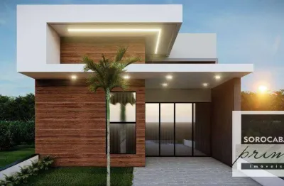 Casa com 3 dormitórios à venda, 120 m² por r$ 671.000,00 - condomínio terras de são francisco - sorocaba/sp
