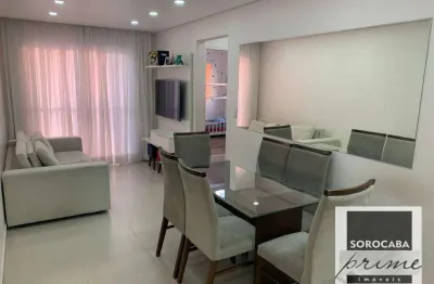 Apartamento com 2 dormitórios à venda, 50 m² por r$ 370.000,00 - condomínio vista da colina - sorocaba/sp