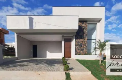 Casa com 3 dormitórios à venda, 166 m² por r$ 1.200.000,00 - condominio le france - sorocaba/sp