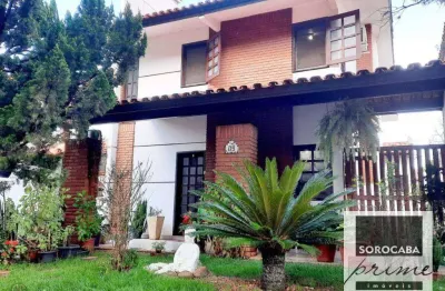 Sobrado com 3 dormitórios à venda, 241 m² por r$ 950.000,00 - condomínio green garden - sorocaba/sp