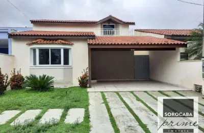Sobrado com 3 dormitórios à venda, 226 m² por r$ 750.000,00 - condomínio residencial valença - sorocaba/sp