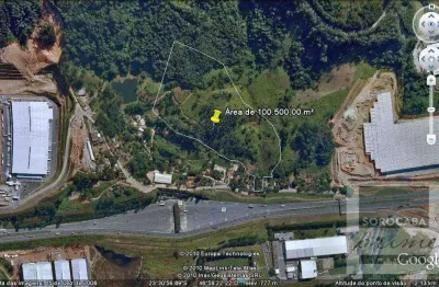 Área à venda, 100500 m² por r$ 35.000.000,00 - ingahi - itapevi/sp