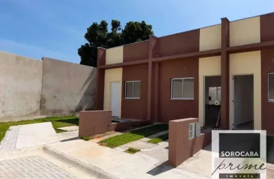 Casa com 2 dormitórios à venda, 50 m² por r$ 175.000,00 - jardim santa madre paulina - sorocaba/sp