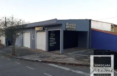 Salão à venda, 100 m² por r$ 265.000,00 - jardim wanel ville v - sorocaba/sp