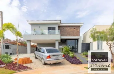 Casa com 3 dormitórios à venda, 300 m² por r$ 1.480.000,00 - condomínio ibiti reserva - sorocaba/sp