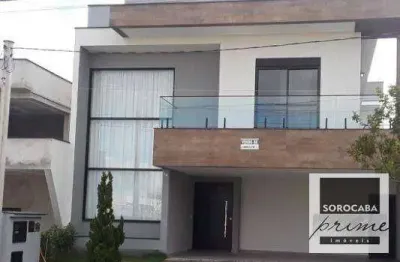 Casa com 3 dormitórios à venda, 244 m² por r$ 1.450.000,00 - condomínio ibiti royal park - sorocaba/sp