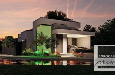 Casa com 3 dormitórios à venda, 186 m² por r$ 1.550.000,00 - condominio le france - sorocaba/sp